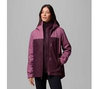 Columbia - Giacca impermeabile con cappuccio 3 in 1 Hikebound™ II - Viola - Taglia L - Donna