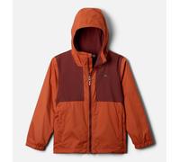 Columbia - Giacca impermeabile e foderata in pile Rainy Trails™ II ragazzo - Arancione - Taglia XL (18 anni) - Bambino