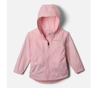 Columbia - Giacca impermeabile foderata in pile Rainy Trails™ III - Rosso - Taglia 2T (2 anni) - Bambina