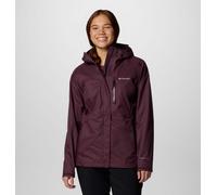 COLUMBIA Giacca per outdoor 'Pouring Adventure' rosso vino / bianco, Taglia S