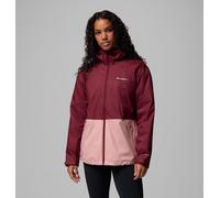 Columbia Giacca con cappuccio Inner Limits III Impermeabile, Cuciture termosaldate Rosso Donna XS