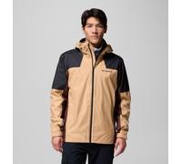 Columbia Giacca impermeabile con cappuccio Inner Limits III – M marrone chiaro/nero