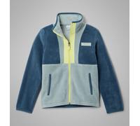 Columbia - Pile in materiale sintetico - Back Bowl II Full Zip Fleece Everblue Crushed Blue Neon Light - Taglia L Blu L