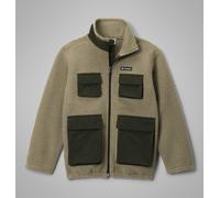 Columbia - Pile con zip - Jasper Ridge Pebbled Fleece Full Zip Stone Green Greenscape - Taglia XL - Kaki