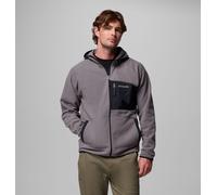 Columbia - Giacca in pile con cappuccio Fast Trek™ Overlay - Grigio - Taglia XS - Uomo