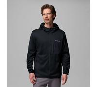 Columbia Giacca in pile Tall Heights con cappuccio e cerniera intera da uomo nero M