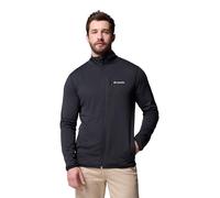 Felpa da uomo Columbia Essential Hike™ Grid Fleece Full Zip Taglia: M / Colore: nero