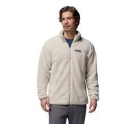 Columbia Giacca in pile da uomo Rugged Ridge a pelo lungo, cerniera intera, grigio scuro, S