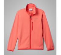 Columbia Essential Hike™ Grid Full Zip Fleece Arancione 8-9 Years Bambino