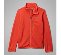 Columbia - Kid's Essential Hike Grid Fleece Full Zip - Giacca in pile XS rosso