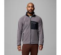 Pile Columbia Fast Trek Overlay Full Zip grigio argento - XL