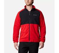 Columbia Giacca in pile Sage Peak Full Zip Sair Red/Black da Uomo XL Rosso