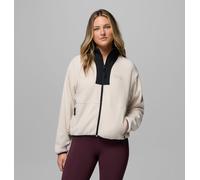 Columbia Sequoia Grove 2 Full Zip Giacca in Pile da Donna con Zip Intera, Grigio Scuro/Nero, S