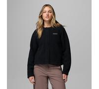 Columbia - Giacca in pile Sherpa con bottoni a pressione Panorama™ - Nero - Taglia XL - Donna