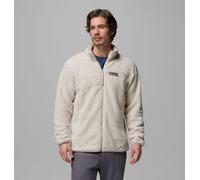Columbia Giacca in pile da uomo Rugged Ridge a pelo lungo, cerniera intera, Grigio scuro L