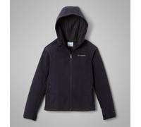 Pile con cappuccio Columbia Arctic Peak Full Zip nero per bambini - S