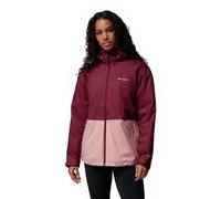 Columbia Giacca con cappuccio Inner Limits III Impermeabile, Cuciture termosaldate Rosso Donna XS