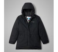 Columbia - Giacca lunga impermeabile e imbottita con cappuccio Hikebound™ II ragazza - Nero- Taglia XS (6-7 anni)