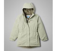Columbia - Giacca lunga impermeabile e imbottita con cappuccio Hikebound™ II ragazza - Verde- Taglia S (8 anni)