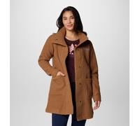 COR22 Columbia Giacca Lunga Donna, Panorama, Nero