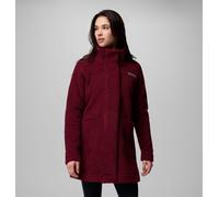 Columbia - Giacca lunga in pile Sherpa Panorama™ - Rosso - Taglia M - Donna