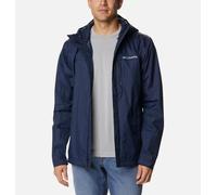 Columbia Pouring Adventure - Giacca antipioggia da uomo, colore blu scuro (L)