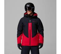 Columbia - Powder Prime - Cappotto da sci rosso e nero M