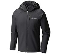 Columbia Giacca Softshell Uomo, Cascade Ridge II, Nero (Nero (Nero), S