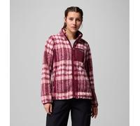 Columbia - Giacca stampata in Sherpa West Bend™ II - Rosso - Taglia S - Donna