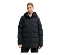 Piumino di media lunghezza con cappuccio Amaze Puff™ Nero M Tinta unita