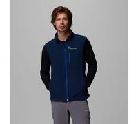Columbia Fast Trek - Gilet in pile da uomo, gilet in pile, blu navy collegiale, XL