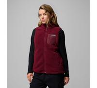 Columbia - Gilet in pile Sherpa West Bend™ II - Rosso - Taglia XS - Donna