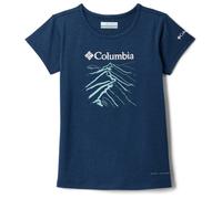 Columbia - Girl's Tech Trail S/S Graphic Shirt - Maglia funzionale L blu