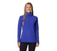 Columbia - Glacial IV - Pile sottile blu clematide con zip corta XS