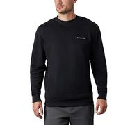 Columbia Hart Mountain II Crew Maglietta da Escursionismo, Nero, L Uomo