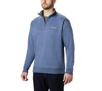 Columbia Hart Mountain II Half Zip Camicia da Escursionismo, Carbonio/mélange, XL (Alto) Uomo