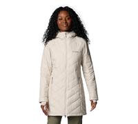 Columbia Heavenly-Giacca Lunga con Cappuccio Piumino, Pietra Scura, XS Donna