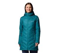 Columbia Heavenly™ Plus Size Long Hooded Jacket HeavenlyTM - Giacca lunga con cappuccio, da donna, Blu River, S