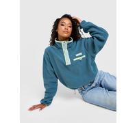 Columbia Helvetia Crop Fleece Top, Blu M