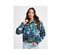 Columbia Helvetia Crop Print Fleece, Blu S