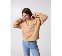 Columbia - Helvetia II Cropped Half Snap Fleece Marrone - Abbigliamento L Marrone
