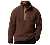 Columbia - Helvetia II Half Snap Fleece - Pullover in pile M marrone