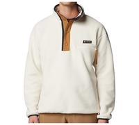 Columbia - Pile da uomo a mezza pressione - Helvetia II Half Snap Fleece Chalk per Uomo - Taglia XL - Beige