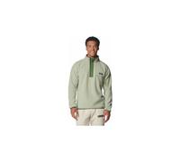 Columbia helvetia ii half snap polare verde uomo