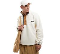 Uomo columbia helvetia ii half snap beige polare