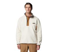 Columbia - Pile da uomo a mezza pressione - Helvetia II Half Snap Fleece Chalk per Uomo - Taglia L - Beige