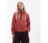 Columbia - Helvetia II - Pile taglio corto rosso con abbottonatura corta S