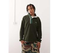 Columbia - Pile da uomo a mezza pressione - Helvetia II Half Snap Fleece Greenscape per Uomo - Taglia S - Verde