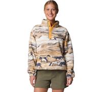 Columbia - Helvetia II Printed Cropped Half Snap - Helvetia II Printed Cropped Half Snap Lemon Wash Roaming per Donne - Taglia S - Beige Beige S