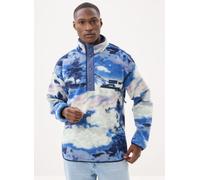 Columbia - Helvetia™ II Printed Half Snap Fleece Blu - Abbigliamento M Blu